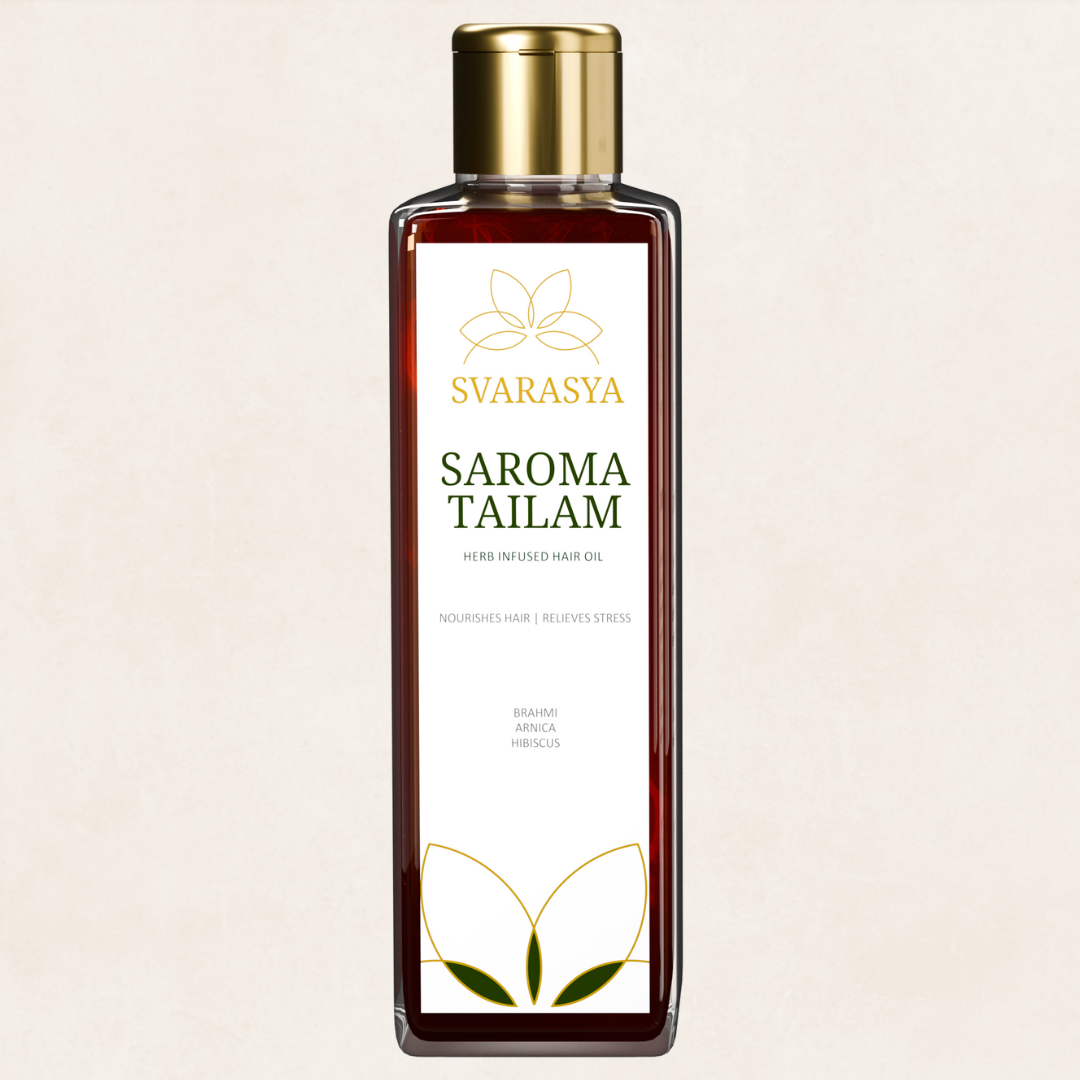 Saroma Tailam: The Herb-Infused Hair and Scalp Massage Oil