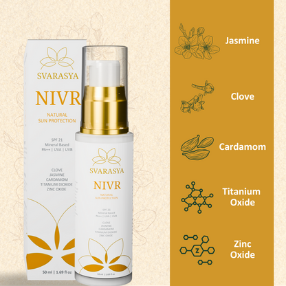 NIVR- The 100% Natural Sunscreen SPF 21 PA++