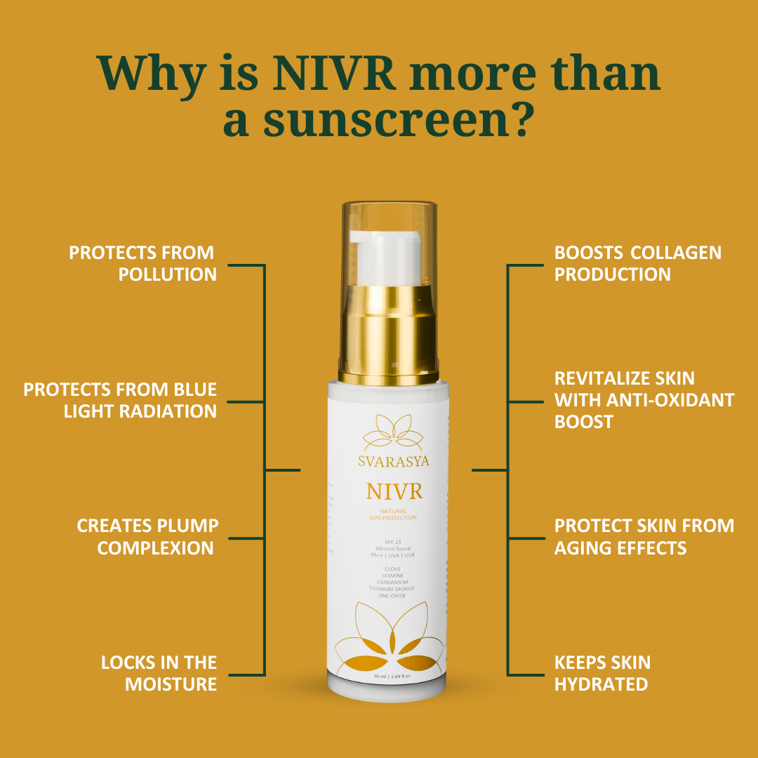 NIVR- The 100% Natural Sunscreen SPF 21 PA++