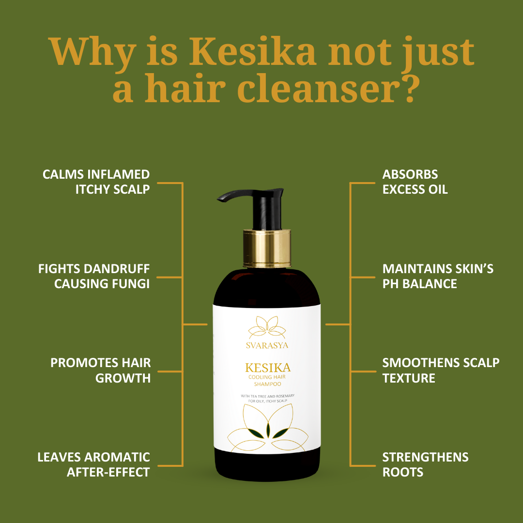 Kesika: Aromatherapy Hair Cleanser for Oily and Dandruff-prone Hair