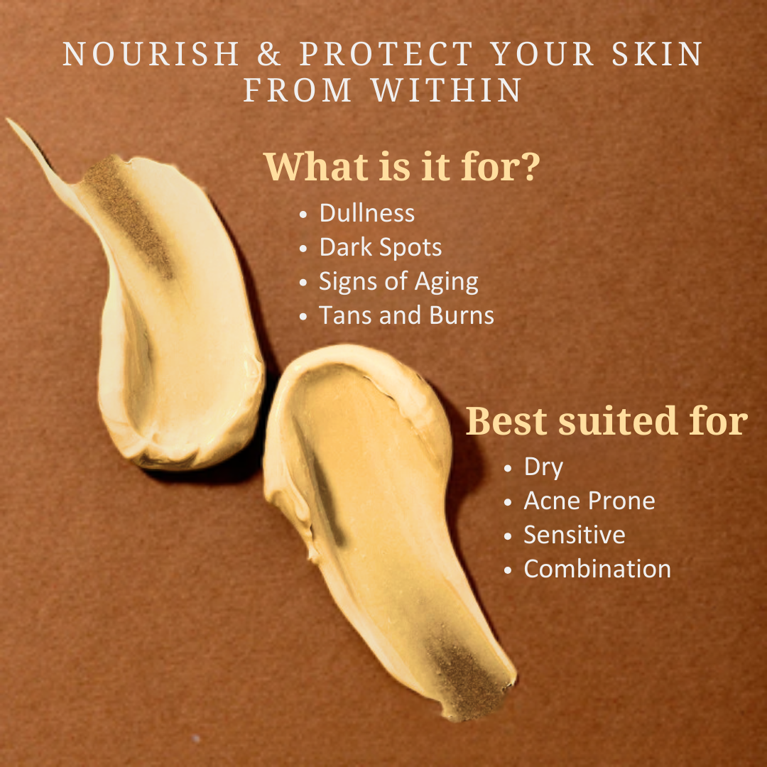 NIKHAAR- The Ultimate Sun Protection Combo for Dry Skin | Shata Dhauta Ghrita &amp; Nivr