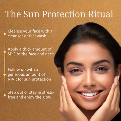 Dry Skin Ritual &quot;Nikhaar&quot; For Sun Protection | Moisturiser &amp;  Sunscreen